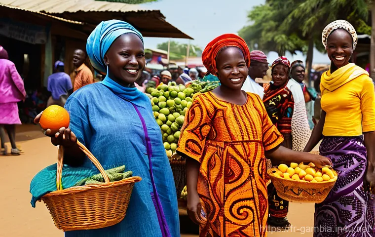 감비아의 주요 부족 - **Prompt:** A serene and captivating scene featuring a revered Mandingue griot, a storyteller and mu...